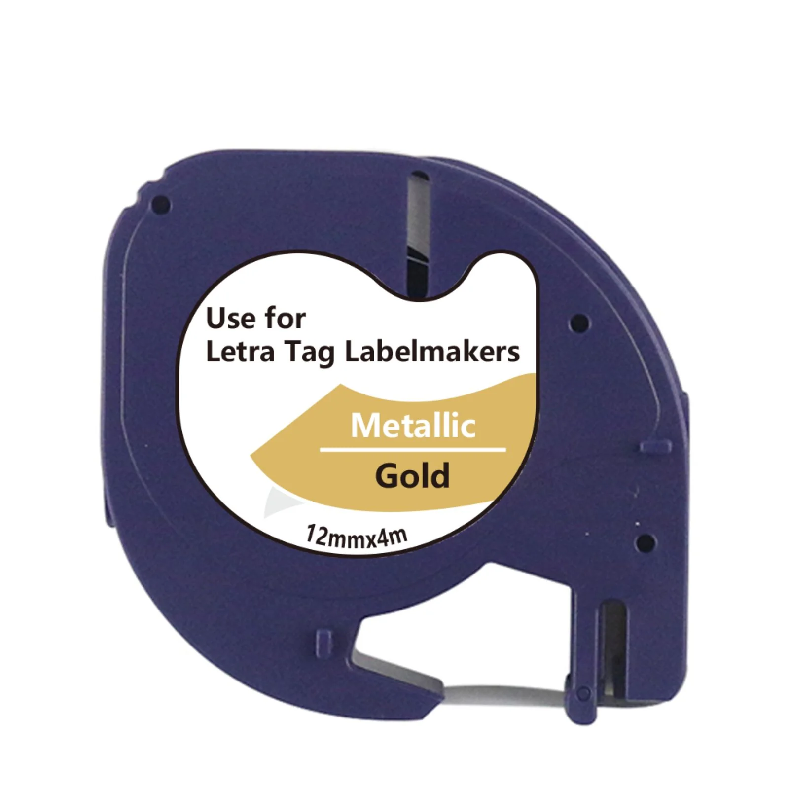 Alternatives Etikettenband zu Dymo LT12mm-Gold LetraTag - Image 2