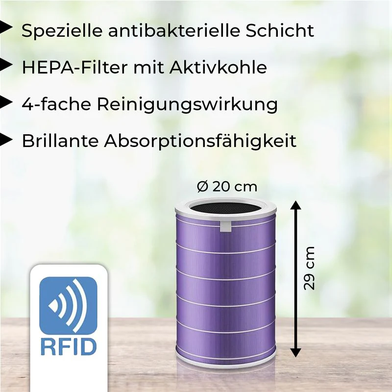 Alternativer HEPA-Luftfilter PN100516 zu Xiaomi Mi Air Purifier - Image 5