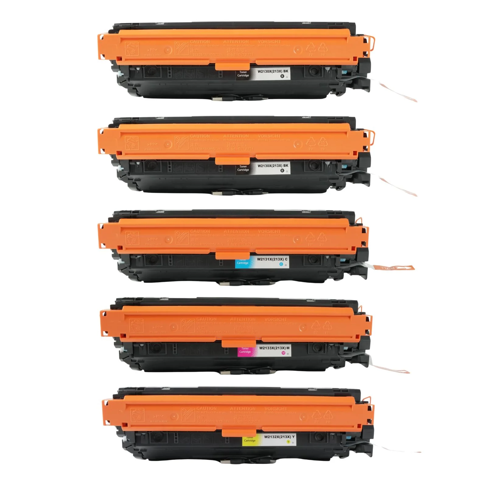 Alternativer Toner zu HP 213X XL - Black Cyan Yellow Magenta - 5er Set