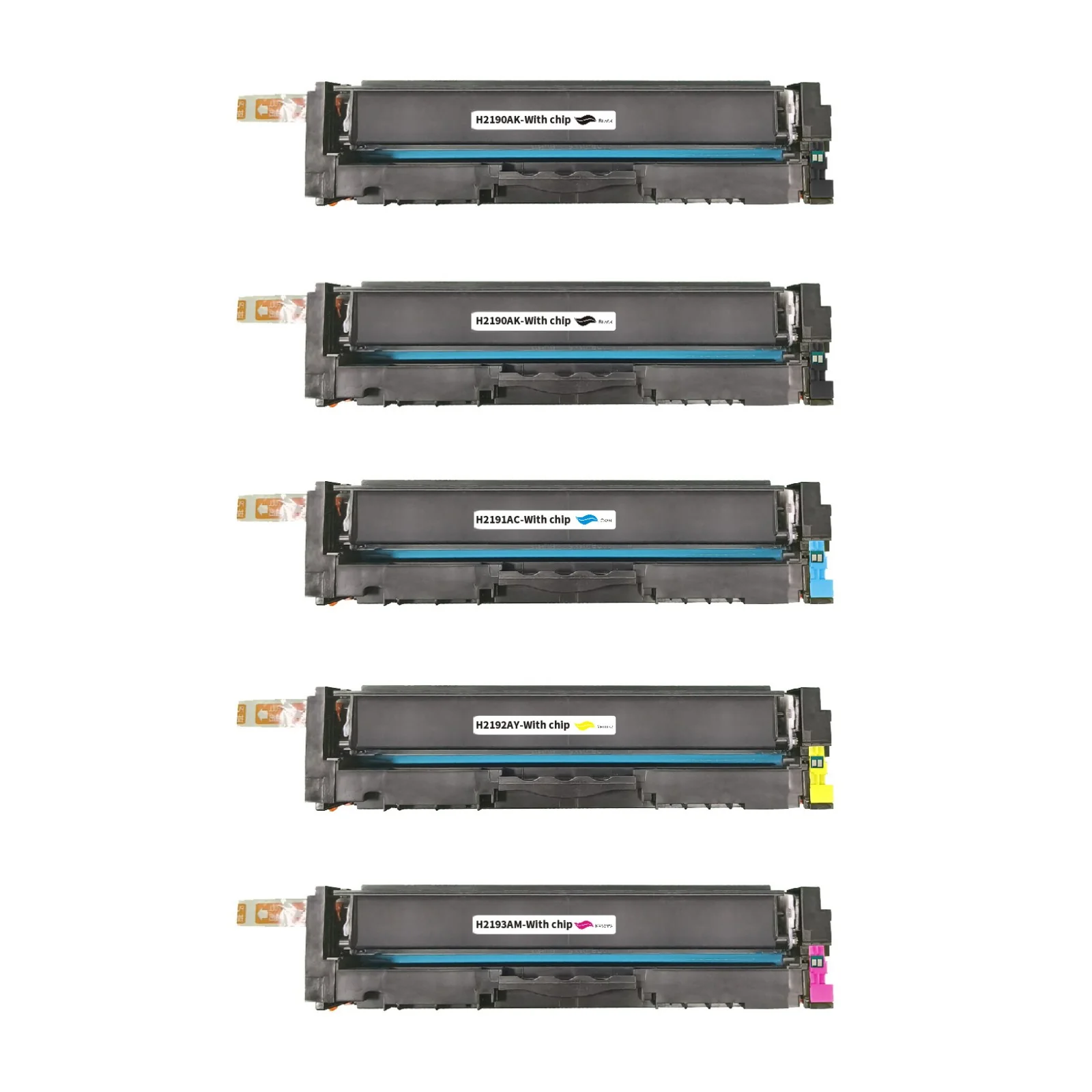 Alternativer Toner zu HP 219A - Black Cyan Yellow Magenta - 5er Set