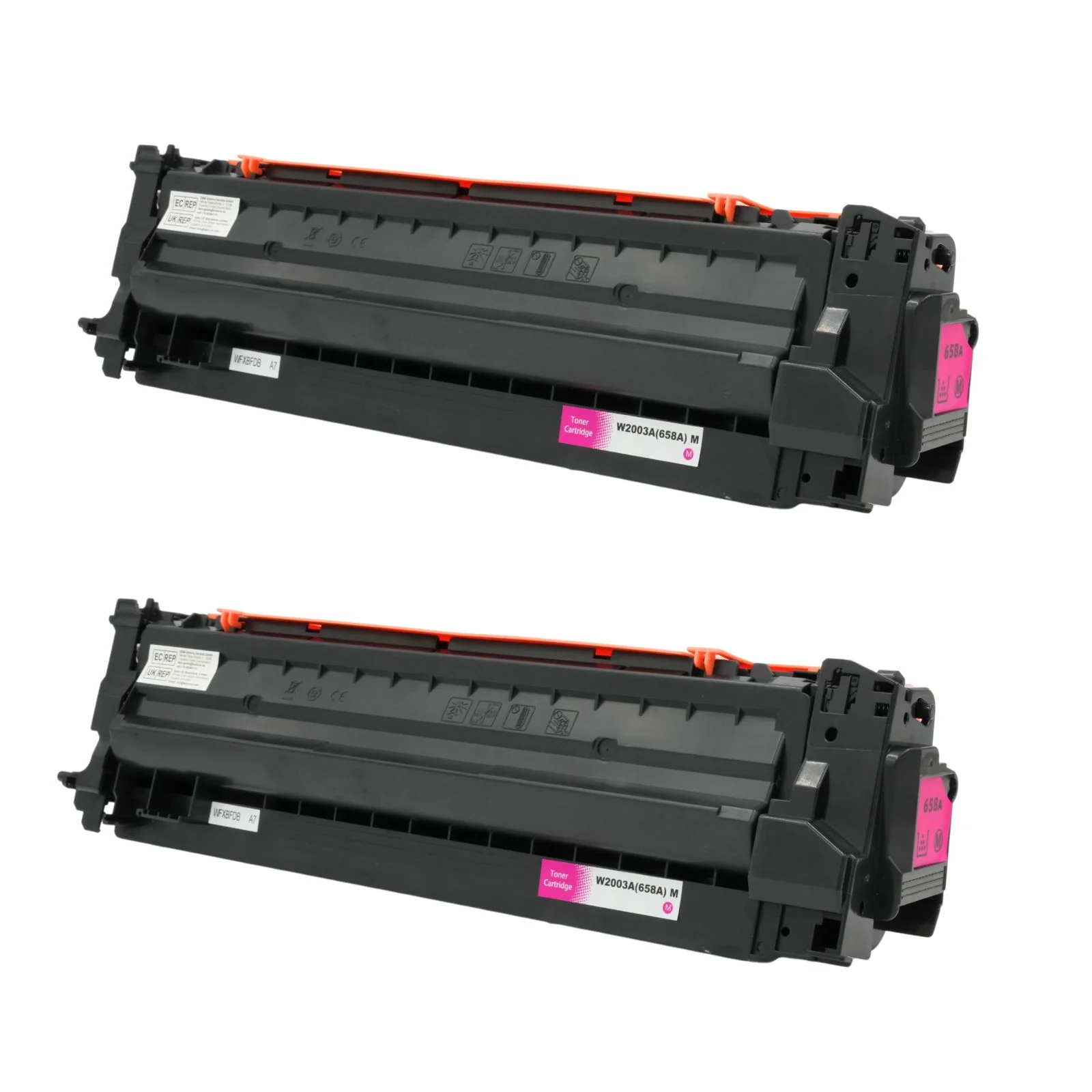 Alternativer Toner zu HP 658A - Magenta 2 Stück
