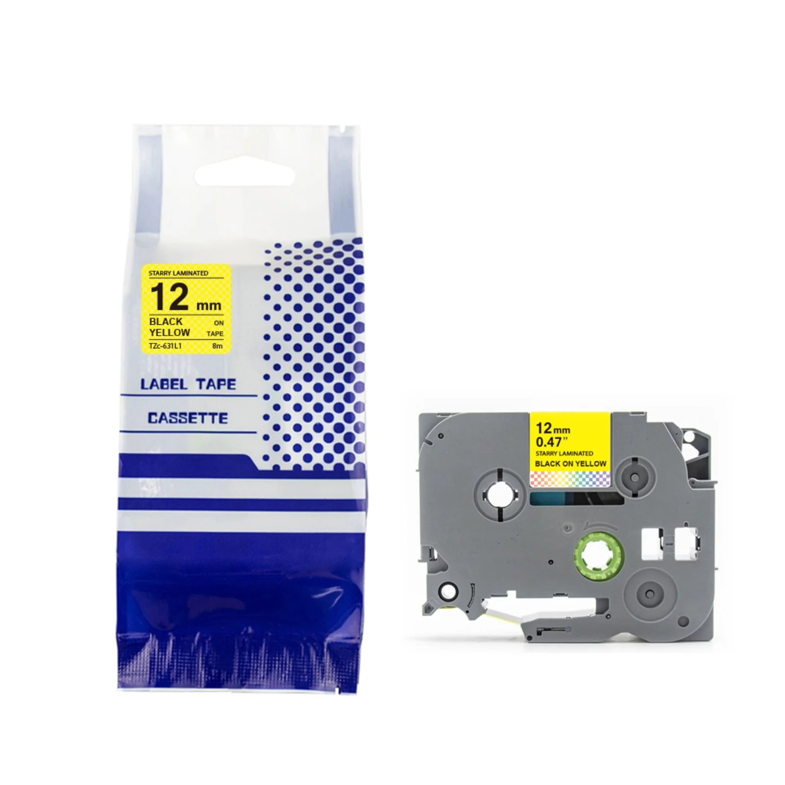 Alternatives Etikettenband zu Brother TZe-631L1 Beschriftungsband