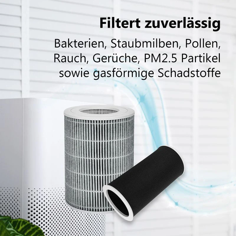 Alternatives HEPA- & Aktivkohlefilter-Set zu Xiaomi Mi Air Purifier 2C - Image 4