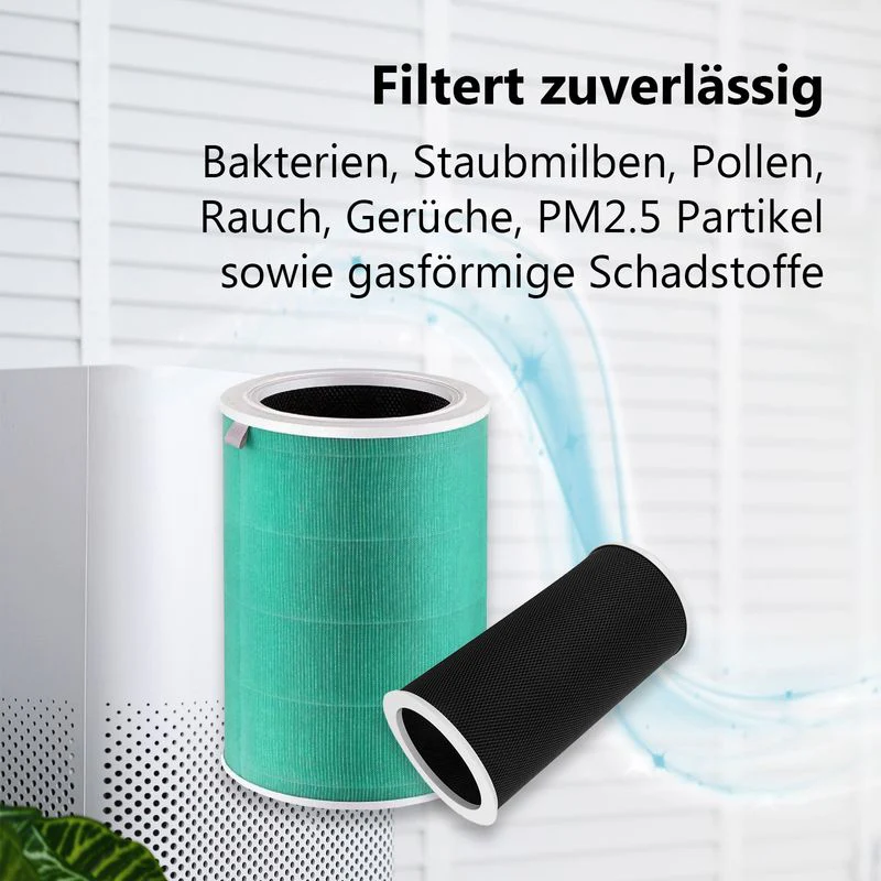 Alternatives HEPA- & Aktivkohlefilter-Set zu Xiaomi Mi Air Purifier 3C - Image 4