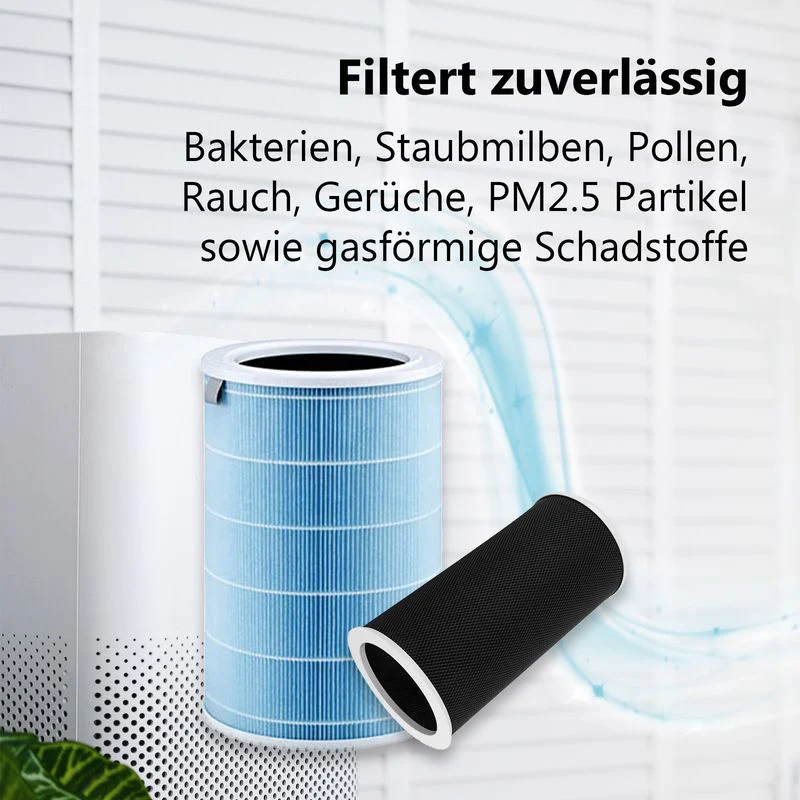 Alternatives HEPA- & Aktivkohlefilter-Set zu Xiaomi Mi Air Purifier Pro - Image 4