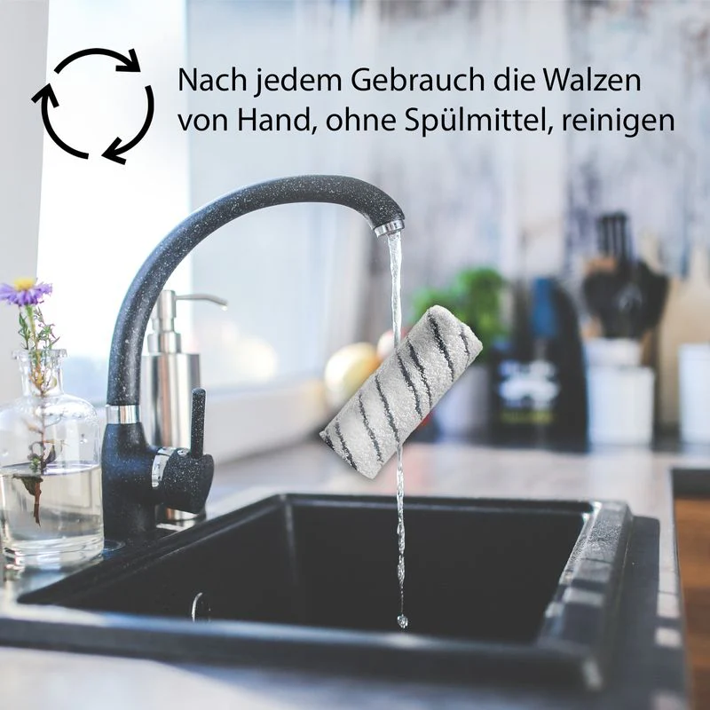 Alternatives 2er-Set Mikrofaserwalzen für Kärcher Reiniger FC3 FC4 FC5 FC7 - Image 4