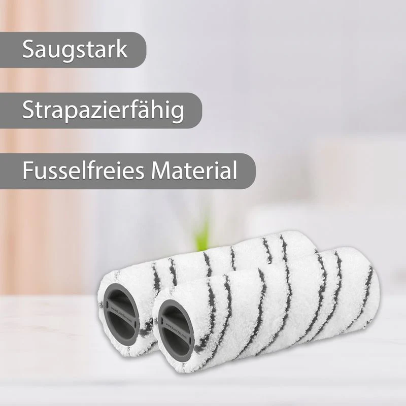 Alternatives 2er-Set Mikrofaserwalzen für Kärcher Reiniger FC3 FC4 FC5 FC7 - Image 6
