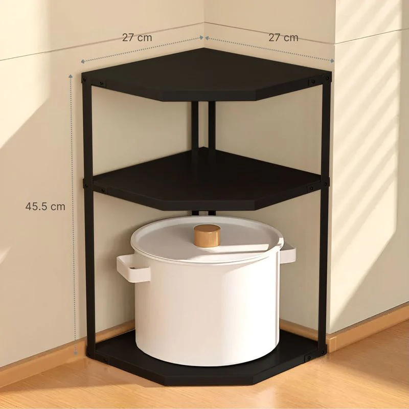 Arbeitsplatten-Eckregal Topf-Eckregal Küchen-Organizer Topfregal - Image 3