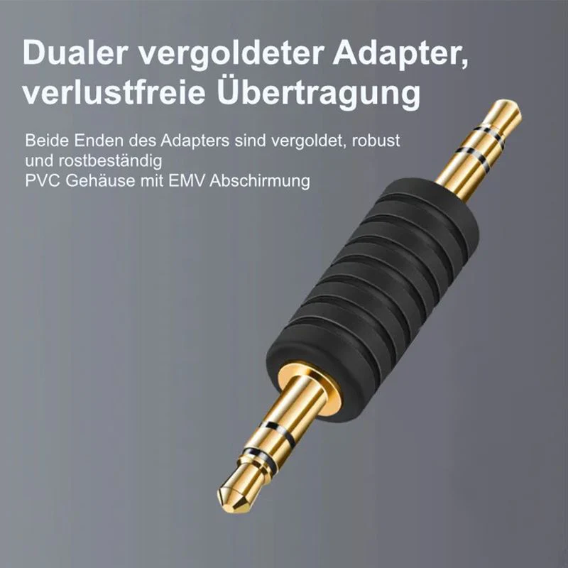 Audio-Adapter male to male Jackadapter male to male - Image 3