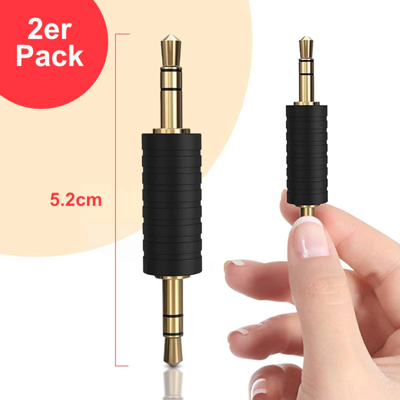 Audio-Adapter male to male Jackadapter male to male - Image 5