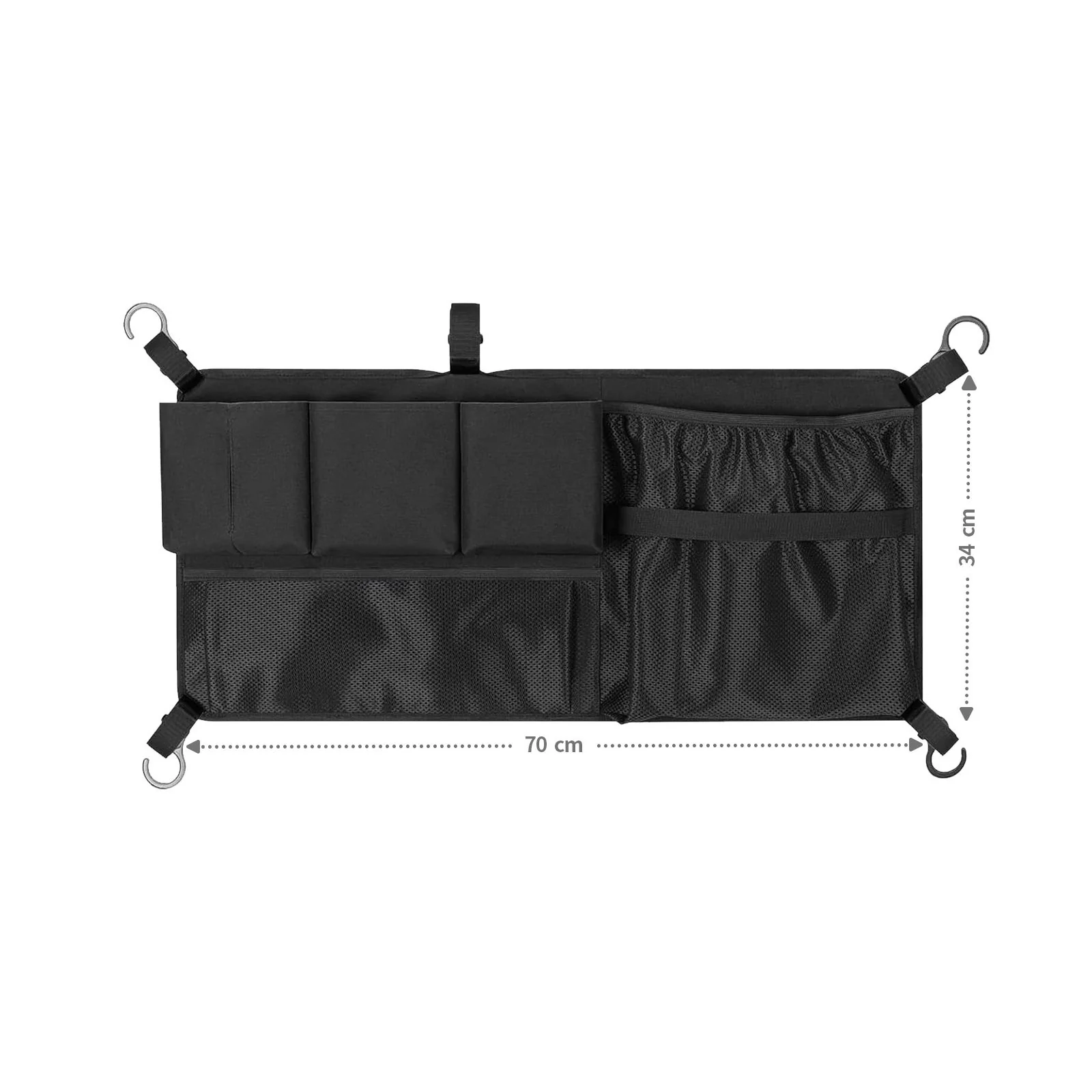 Aufbewahrungstasche für Bollerwagen 126073 Zusatztasche Seitentasche - Image 4