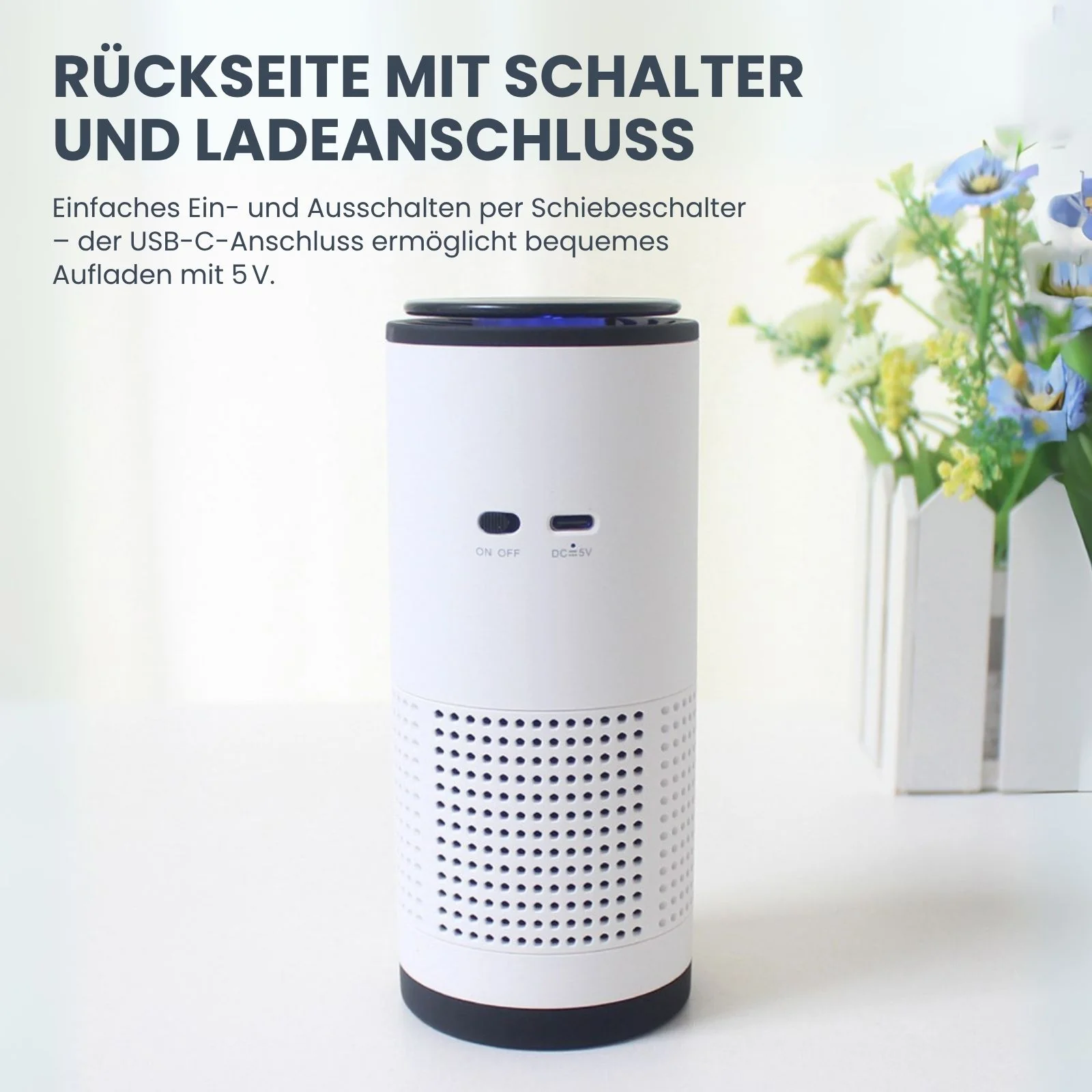 Auto-Luftreiniger Mini-Luftreiniger Mobiler Luftfilter Luftionisator - Image 6