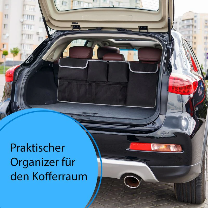 Auto Organizer Aufbewahrungstasche Kofferraum-Organizer Rücksitztasche - Image 2