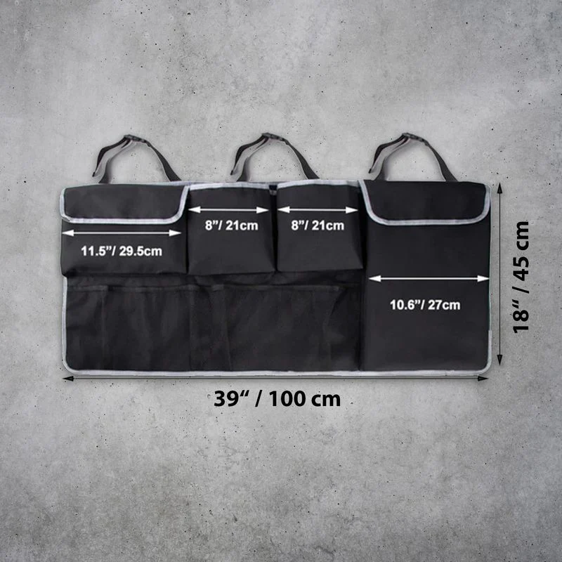 Auto Organizer Aufbewahrungstasche Kofferraum-Organizer Rücksitztasche - Image 7