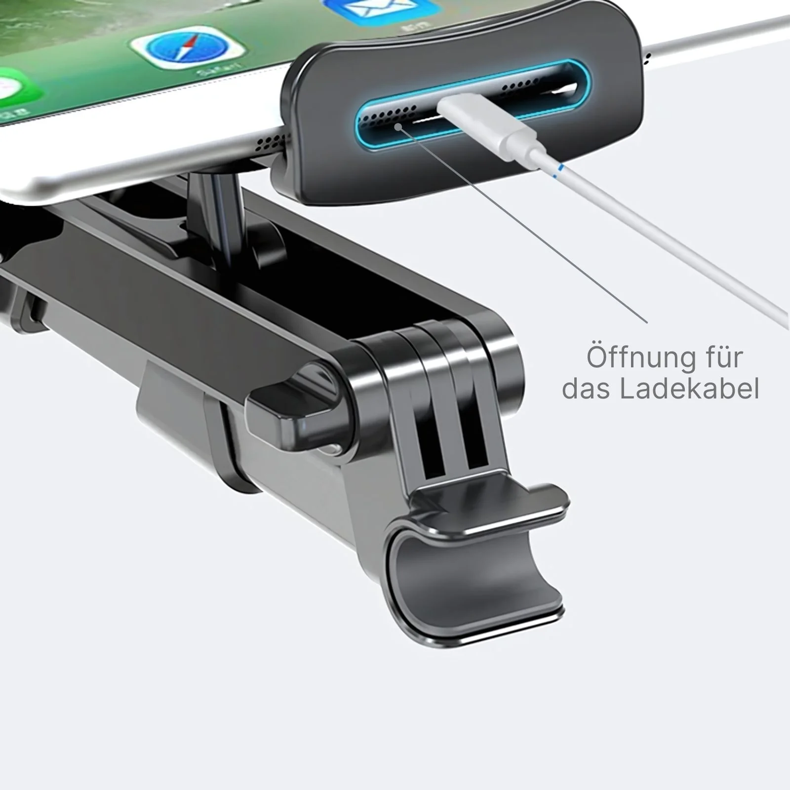 Auto-Tablelthalter Kopfstützenhalterung für Tablet Tablethalterung Handyhalterung - Image 5