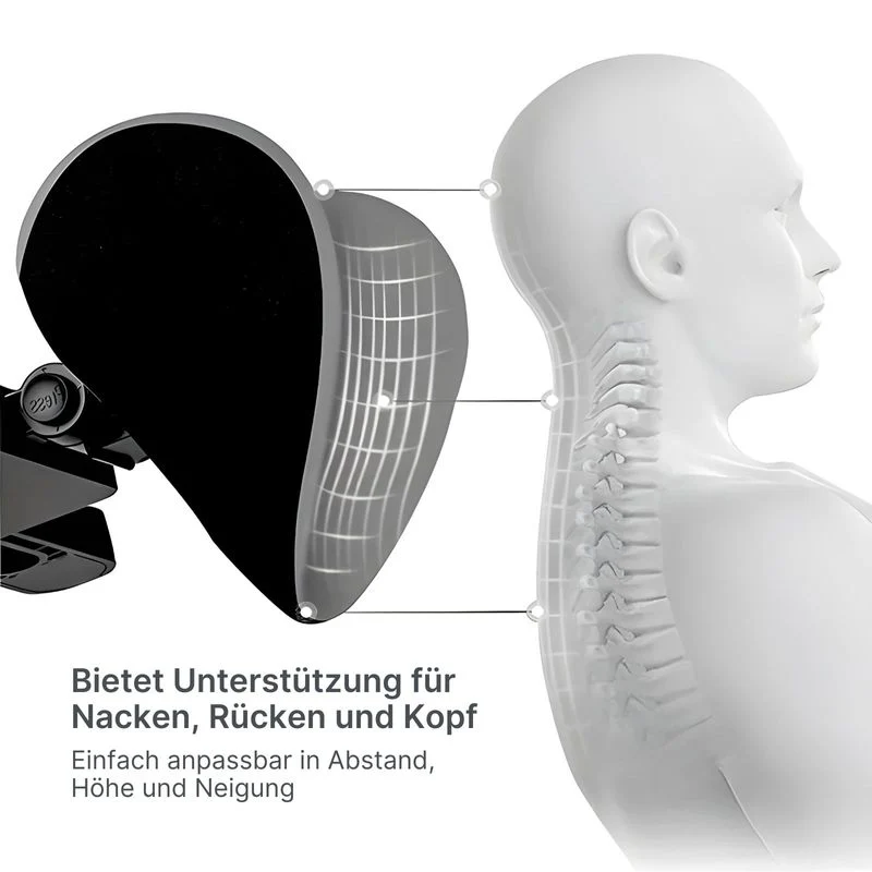 Autositz Kopfstütze Kopfstützenkissen Nackenstütze Memory Foam - Image 3