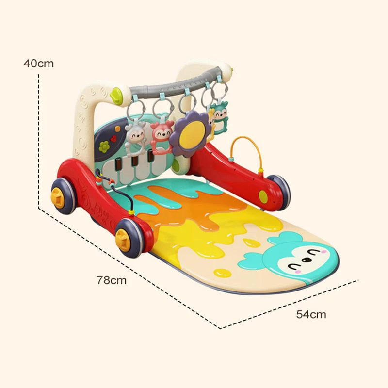 Baby Gym Baby Fitnessstudio Baby Pedal Piano Baby Spielmatte - Image 6