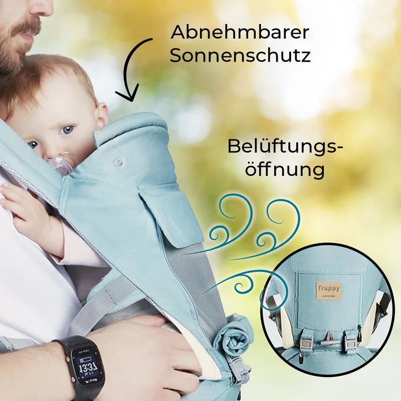 Baby Träger Baby Carrier Babytrage Taille Hocker Baby Tragegurt - Image 3