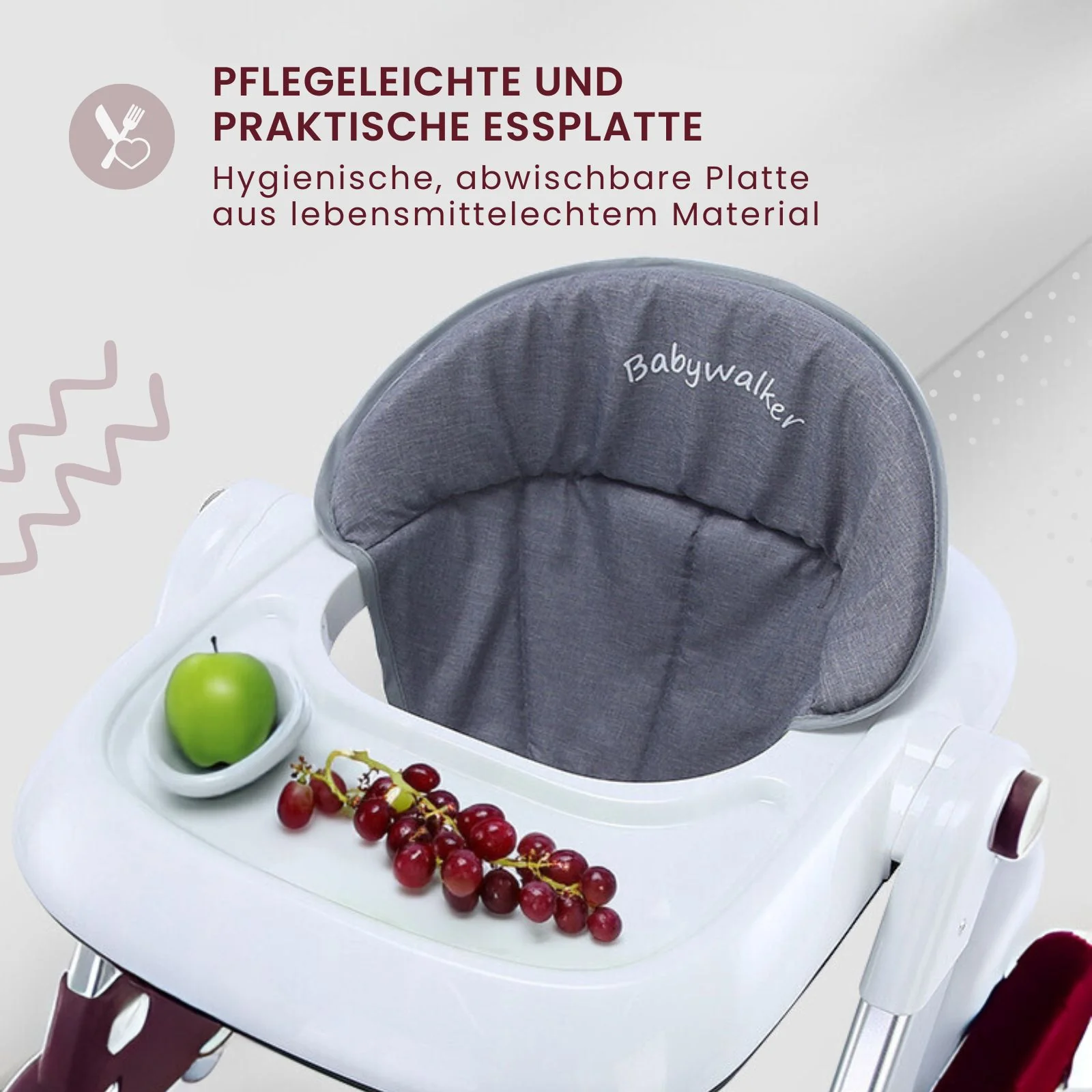Baby Walker Lauflernwagen Lauflernhilfe Laufwagen Gehfrei Laufhilfe Kleinkinder - Image 5
