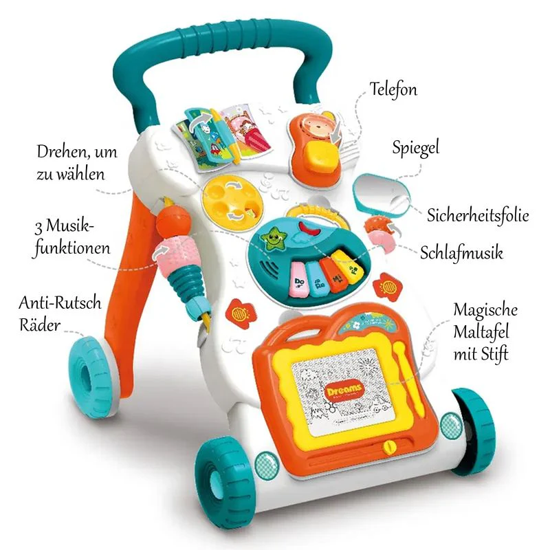 Baby Walker Lauflernwagen Laufwagen Lauflernhilfe Laufhilfe Gehfrei - Image 5