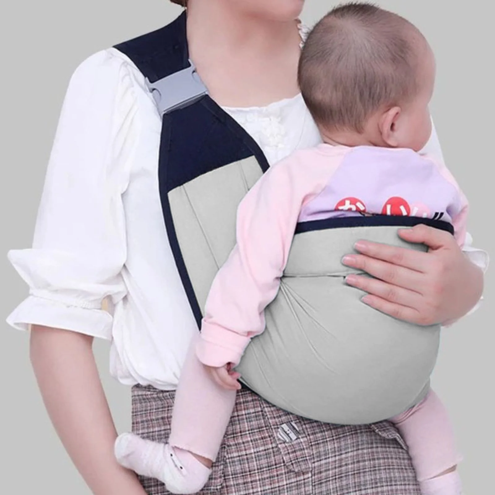 Babytragetuch Babytragehilfe Baby Tragegurt Baby Trageschlinge - Image 4