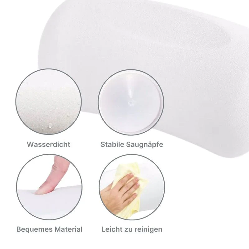 Badewannenkissen Badekissen Badewannenkopfstütze Nackenkissen - Image 3