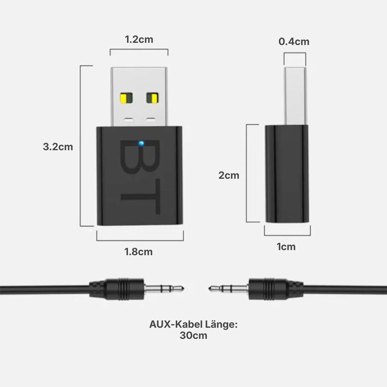 Bluetooth 5.0 USB-Audio-Receiver USB Audio-Adapter - Image 5