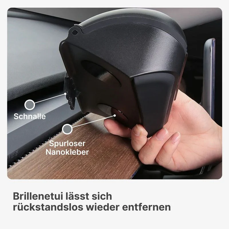 Alternatives Brillenetui für Tesla Model 3 Y Sonnenbrillenhalter für Armaturenbrett - Image 3