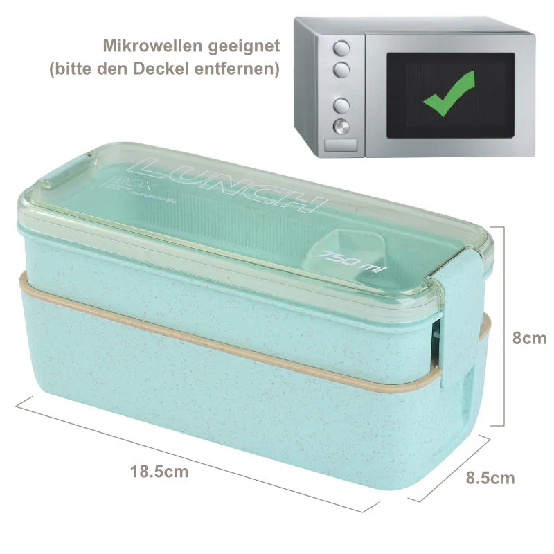 Brotdose Lunch Box Vesperdose Snackbox Jausenbox Essensbehälter - Image 6