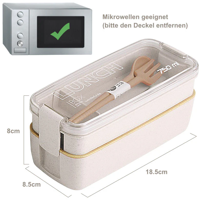 Brotdose Lunch Box Vesperdose Snackbox Jausenbox Essensbehälter - Image 4