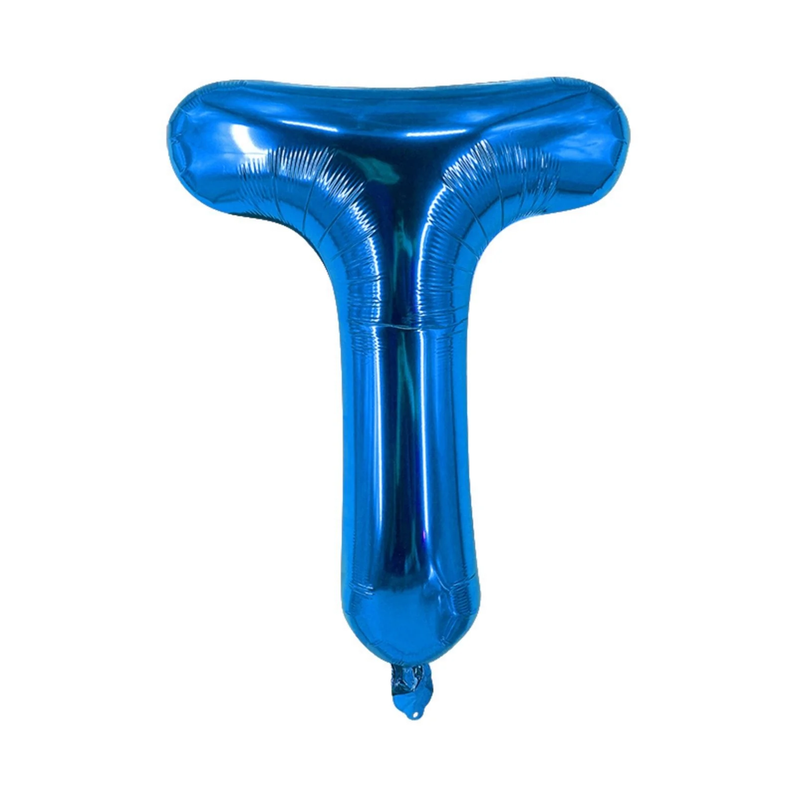 Buchstabenballon T Blau Geburtstagsparty Ballon Folienballon 80cm
