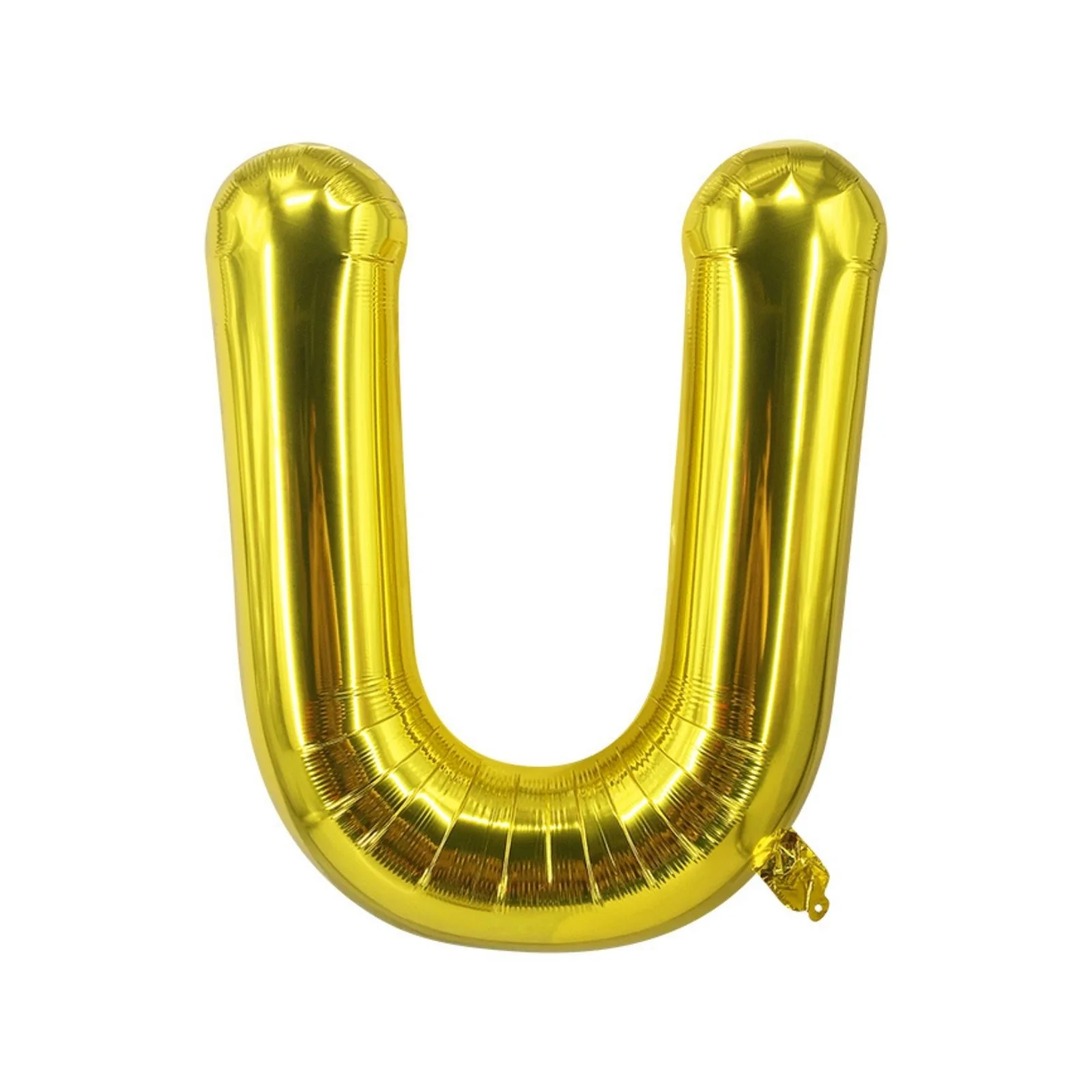 Buchstabenballon U Golden Geburtstagsparty Ballon Folienballon 40cm