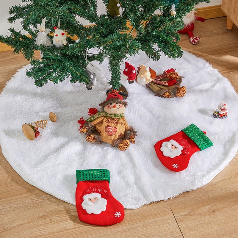 Christbaum-Rock Baumrock-Matte Weihnachtsbaumdecke Tannenbaum-Teppich - Image 5