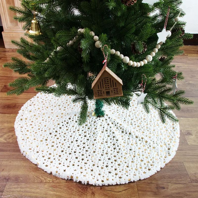 Christbaum-Rock Weihnachtsbaumdecke Baumrock-Matte Tannenbaum-Teppich - Image 5