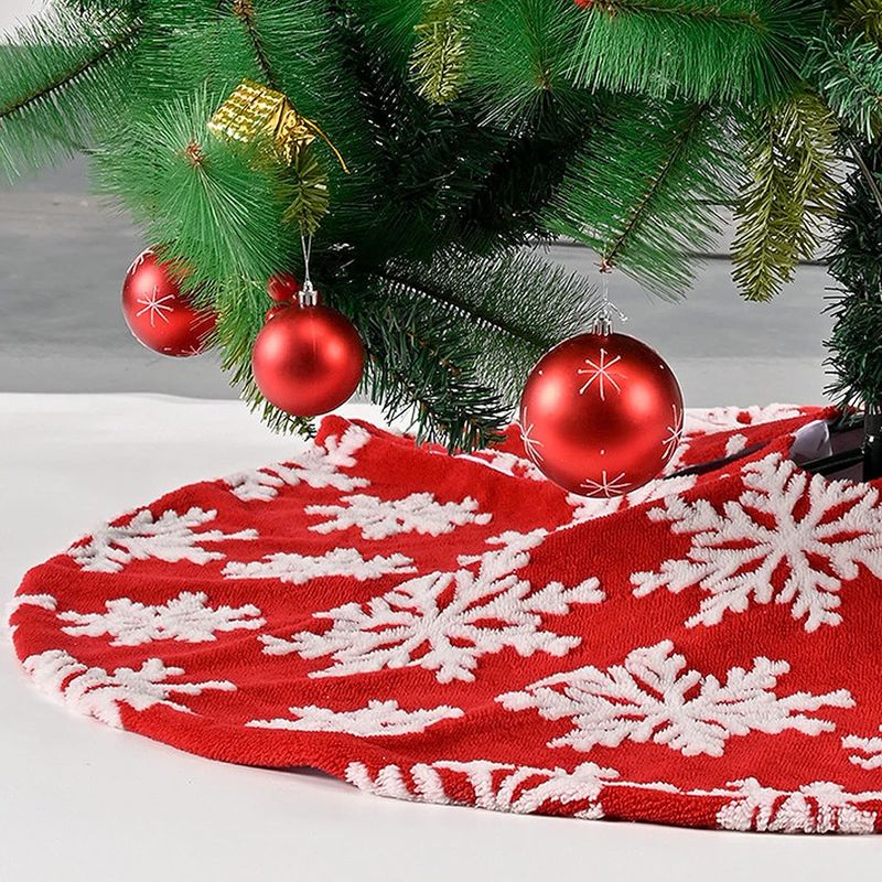 Christbaum-Rock Weihnachtsbaumdecke Tannenbaum-Teppich Baumrock-Matte - Image 5