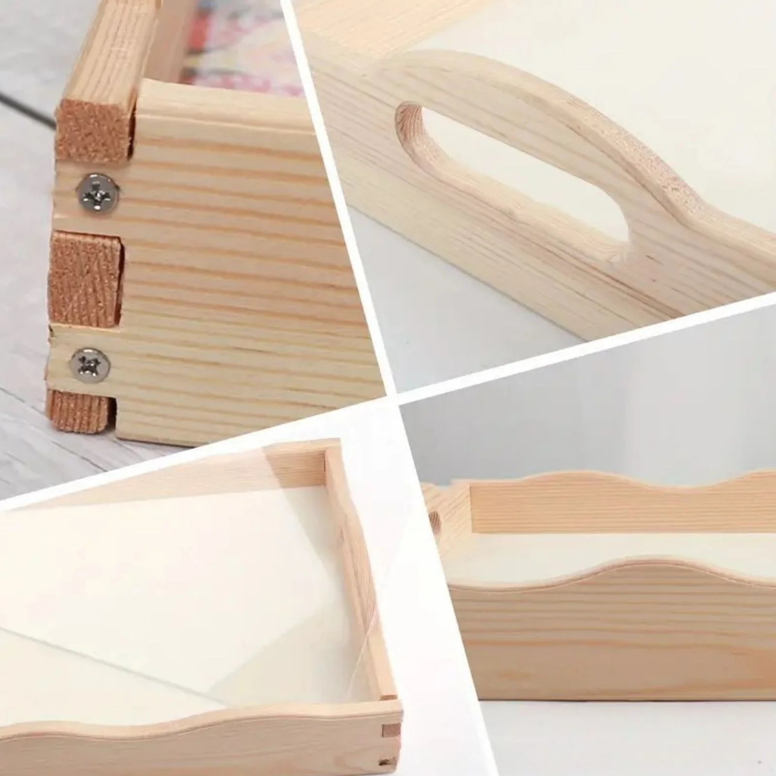 Diamond Painting Serviertablett Kuh Holztablett Servierplatte - Image 6