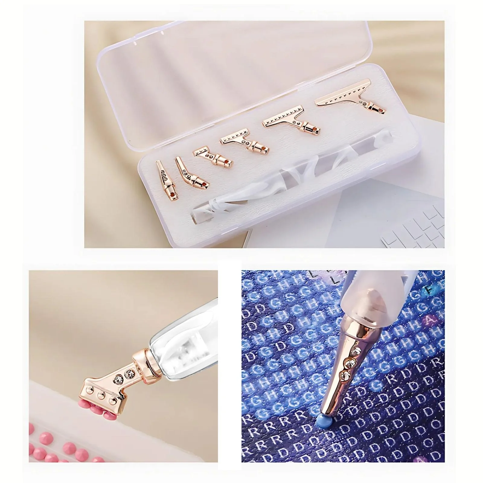 DIY Diamantmalerei Diamond Painting Set Diamant-Malstiftwerkzeug Bastelstift - Image 3