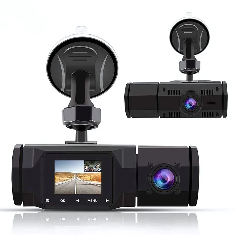 Dual-Dashcam Full-HD Autofront-Kamera Onboard-Kamera Innenraum Auto