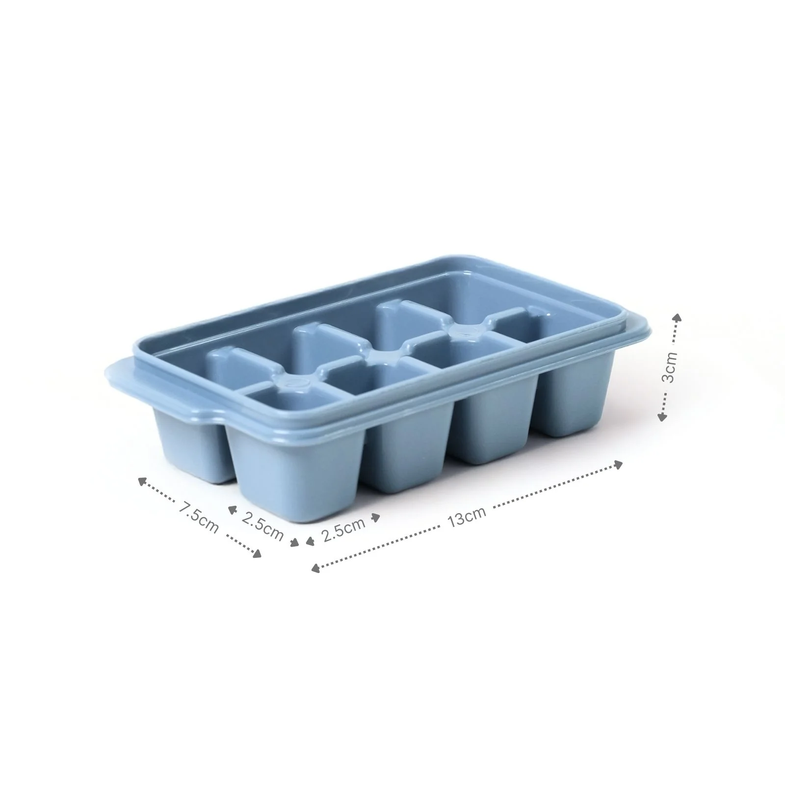 Eiswürfelschale mit Deckel Eiswürfelbehälter Eiswürfelform - Image 4