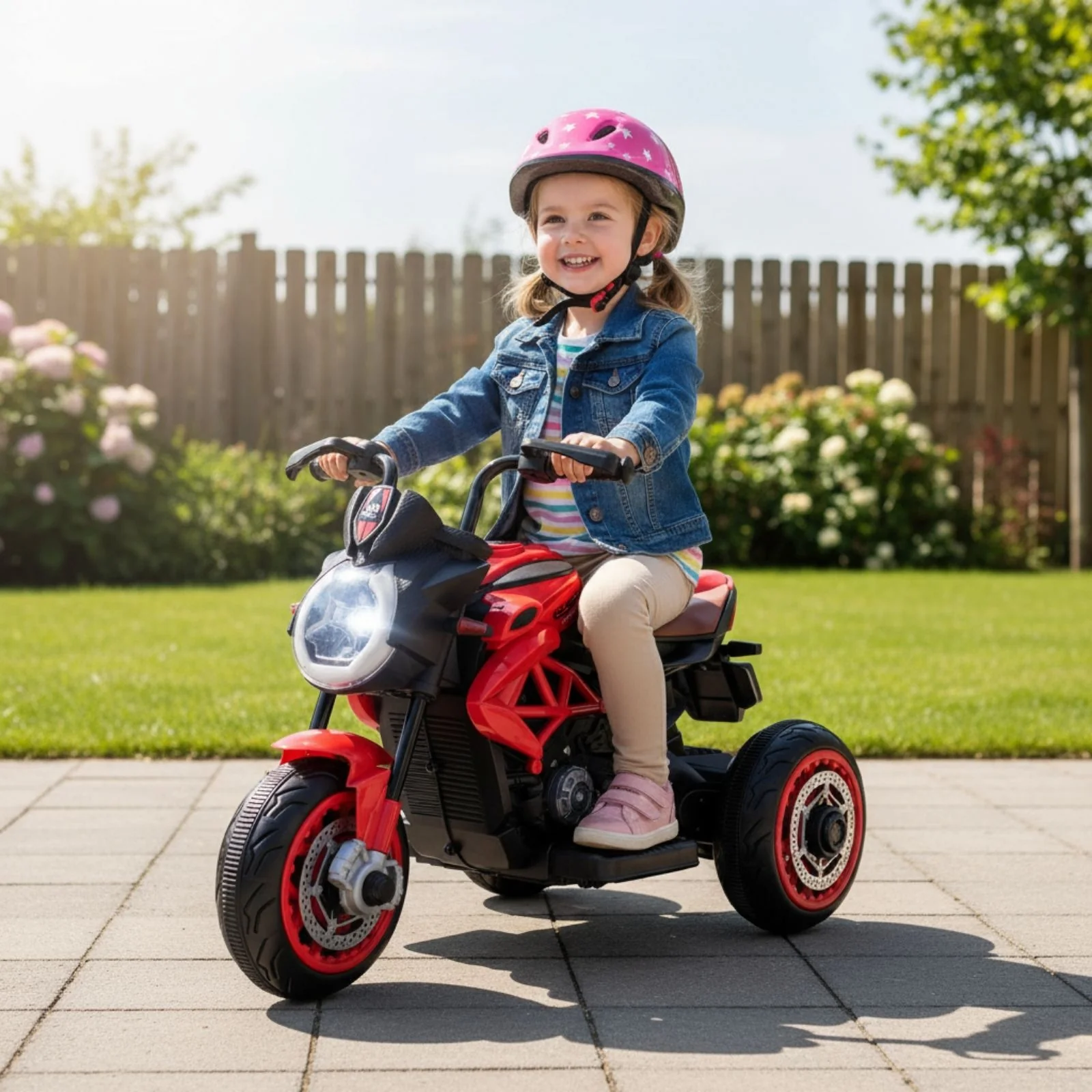 Elektro-Motorrad für Kinder Elektro-Dreirad Kinderfahrezug Spielzeug - Image 10