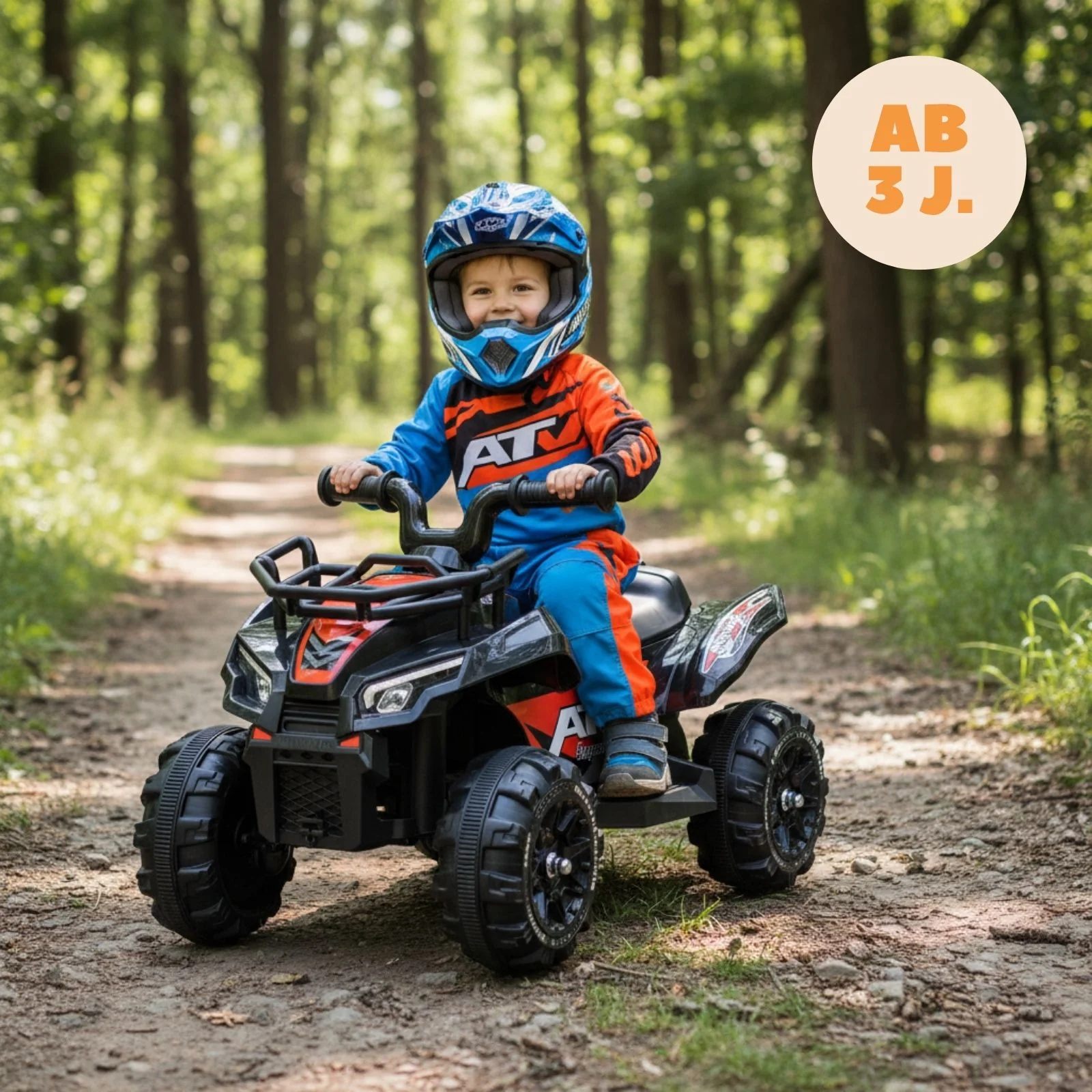 Elektro-Quad für Kinder Elektrofahrzeug Kinderfahrzeug Spielzeug ATV - Image 2