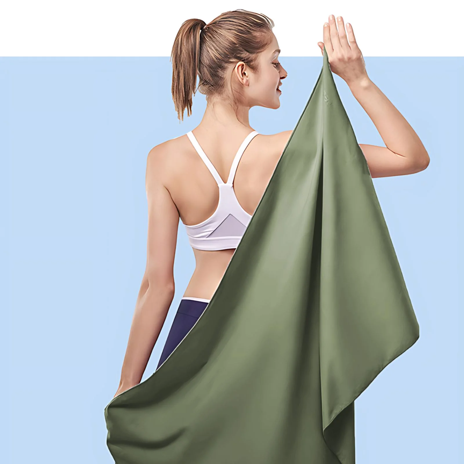 Fitnesshandtuch Badetuch Mikrofaser-Sporthandtuch Strandtuch - Image 6