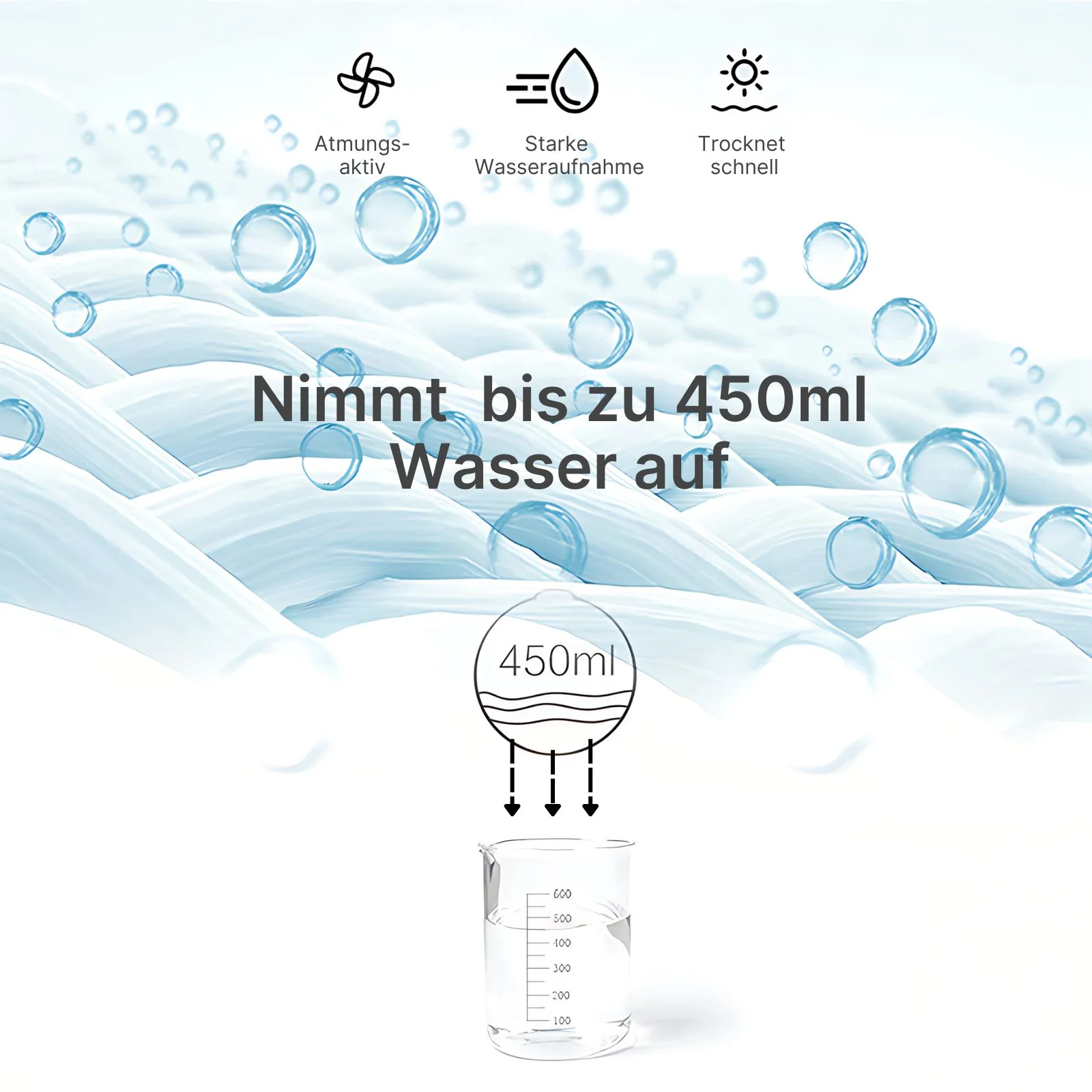 Fitnesshandtuch Badetuch Strandtuch Mikrofaser-Sporthandtuch - Image 4