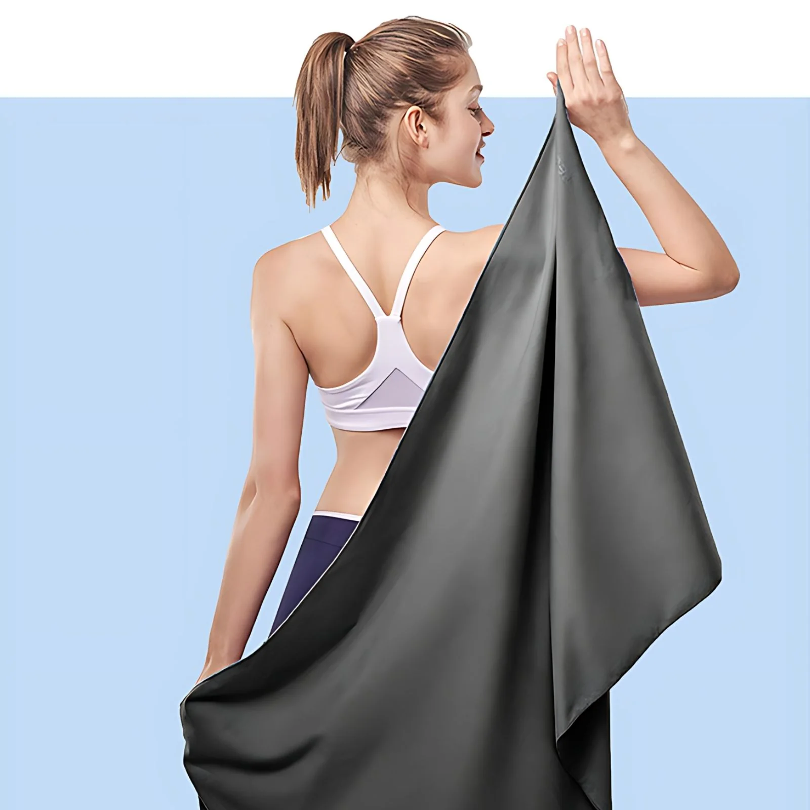 Fitnesshandtuch Mikrofaser-Sporthandtuch Strandtuch Badetuch - Image 6