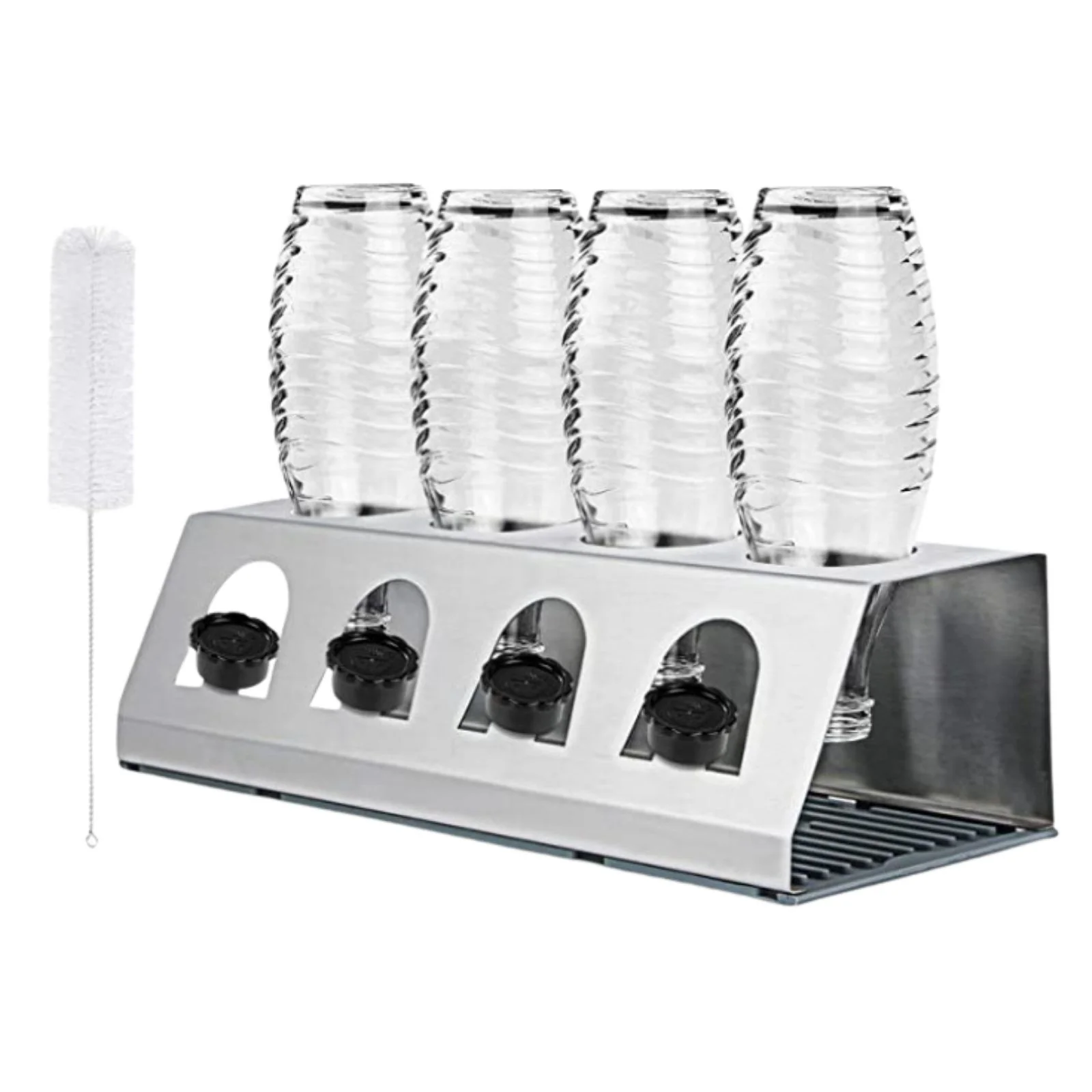 Flaschenhalter für SodaStream-Flaschen Abtropfgestell Abtropfhalter Abtropfständer