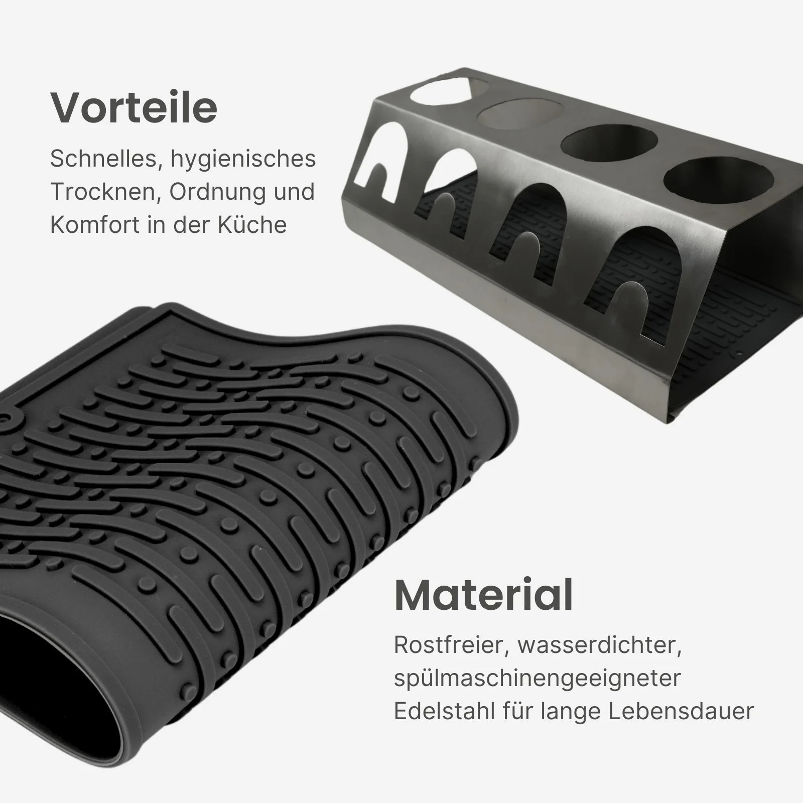 Flaschenhalter für SodaStream-Flaschen Abtropfständer Abtropfgestell Abtropfhalter - Image 2