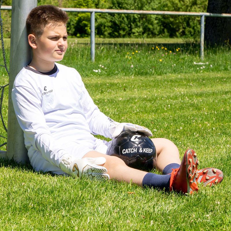 Fussballhandschuhe Kralle Junior Pro 3.0 Gr. 7 Golden Torwart Keeper Goalie Handschuhe - Image 6