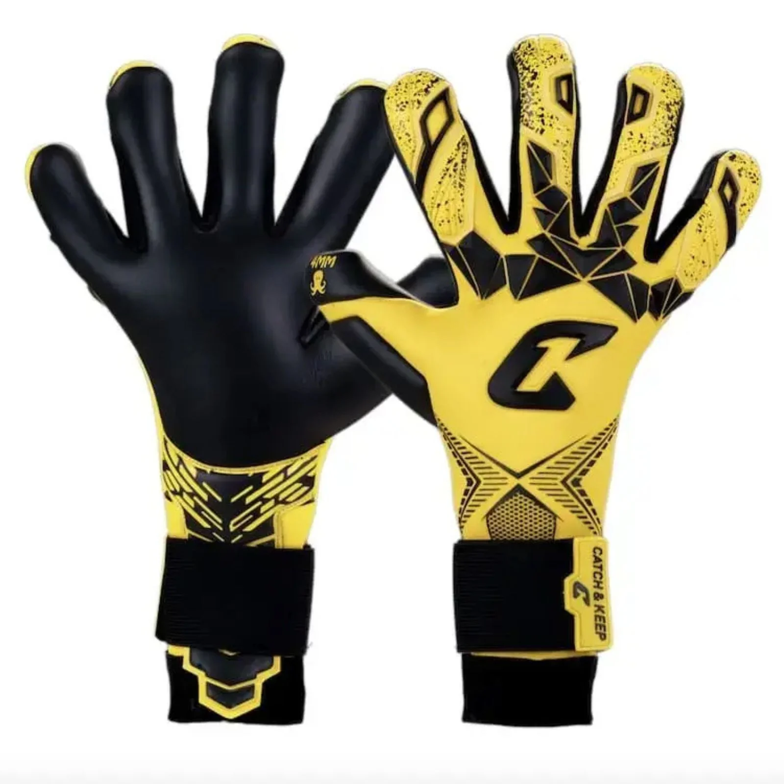 Fussballhandschuhe Pulse X Yellow Gr. 10 Torwart Goalie Handschuhe