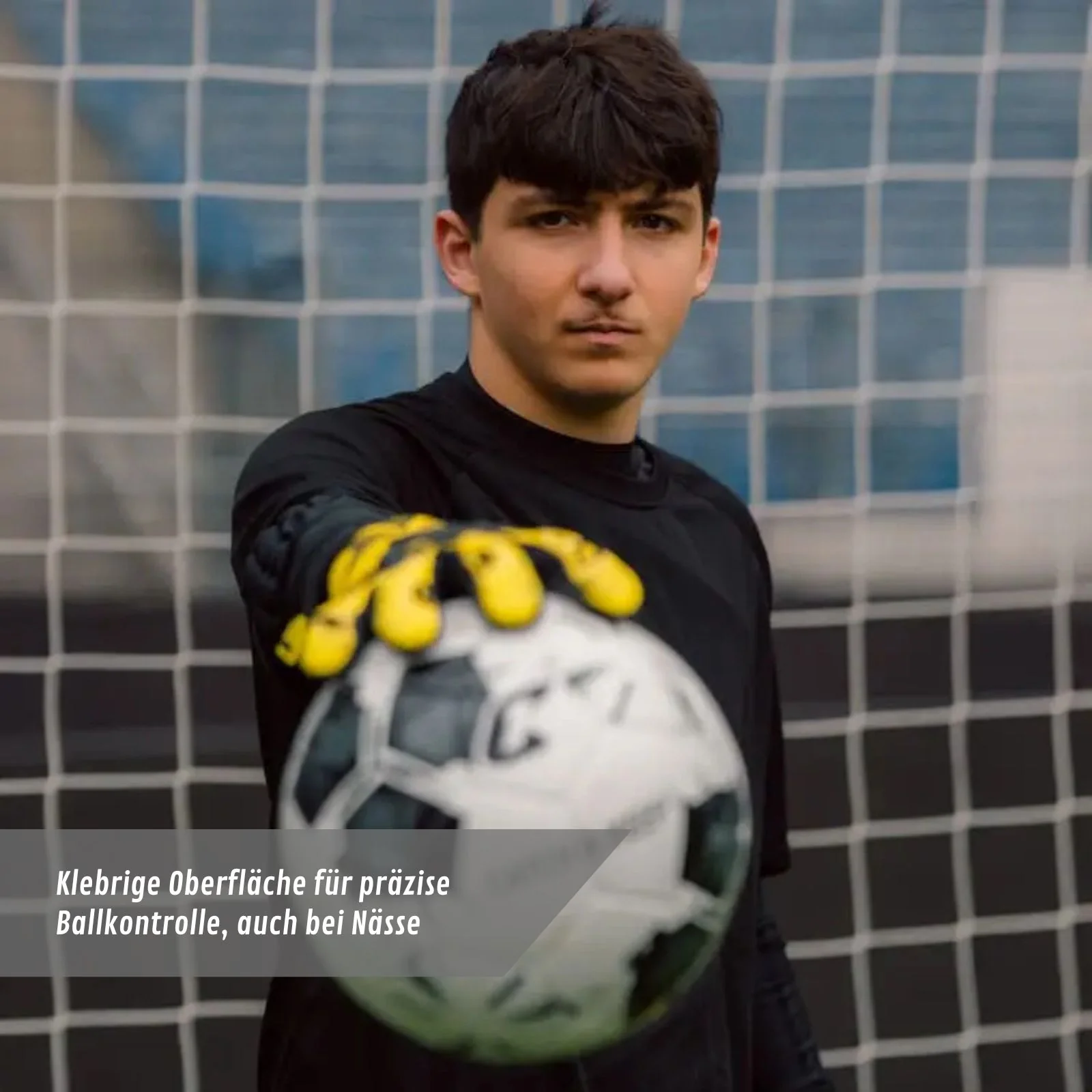 Fussballhandschuhe Pulse X Yellow Gr. 10 Torwart Goalie Handschuhe - Image 4