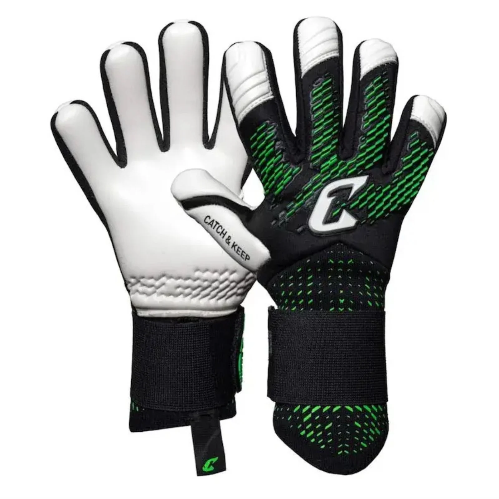 Fussballhandschuhe Revolution Green Gr. 10 Torwart Goalie Handschuhe
